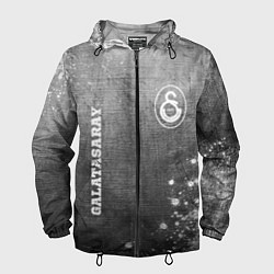 Мужская ветровка Galatasaray - grey gradient вертикально
