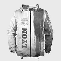 Мужская ветровка Lyon - white gradient по-вертикали