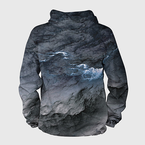 Мужская ветровка Символика Белобога - оберег / 3D-Белый – фото 2