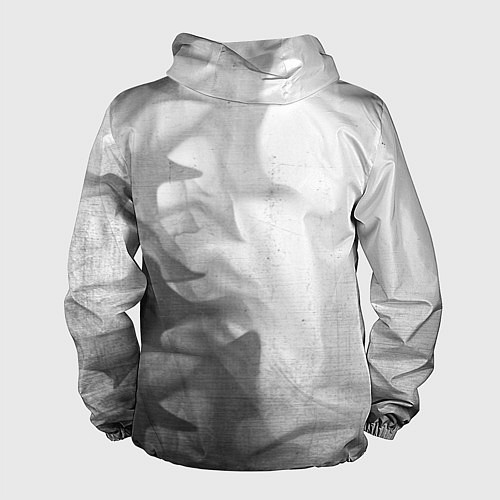 Мужская ветровка Exeed - white gradient по-вертикали / 3D-Черный – фото 2