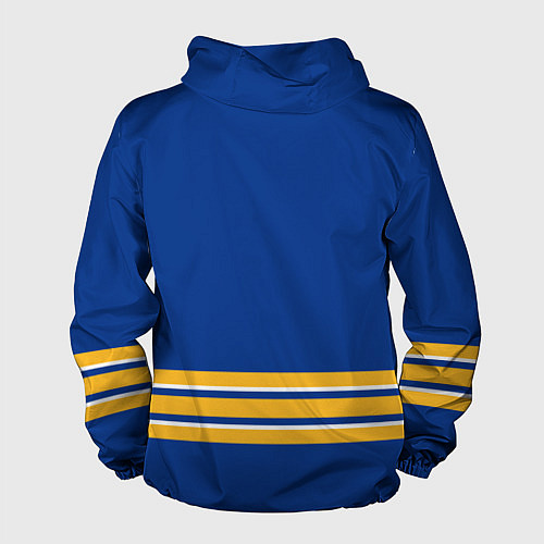 Мужская ветровка Баффало Сейбрз хоккей / 3D-Белый – фото 2