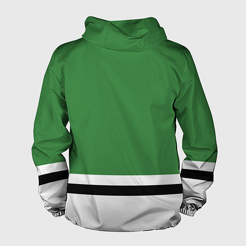 Мужская ветровка Даллас Старз хоккей / 3D-Белый – фото 2