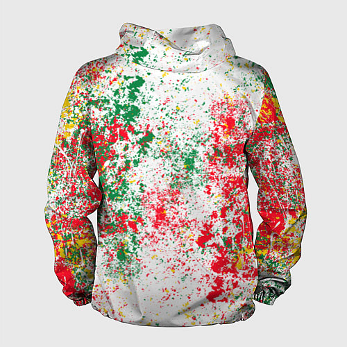Мужская ветровка Chicago Blackhawks NHL white / 3D-Белый – фото 2