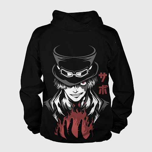 Мужская ветровка One Piece - Сабо / 3D-Белый – фото 2