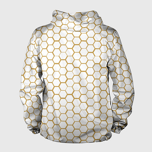 Мужская ветровка Анахайм Дакс - белые соты / 3D-Белый – фото 2