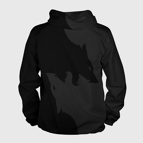 Мужская ветровка Хати и Сколь / 3D-Черный – фото 2