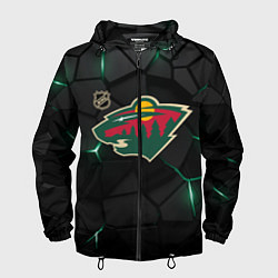 Мужская ветровка Миннесота Уайлд - плиты с подсветкой