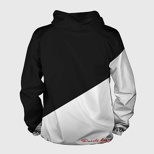 Мужская ветровка Ducati Racer / 3D-Белый – фото 2