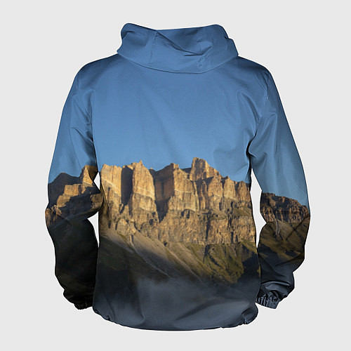 Мужская ветровка Гора Метиген / 3D-Белый – фото 2