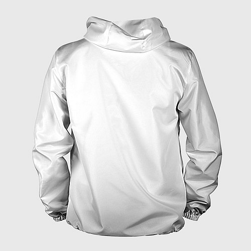 Мужская ветровка Вперед мясо / 3D-Белый – фото 2