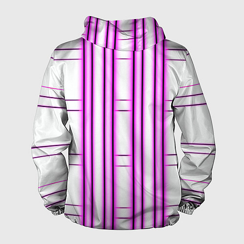 Мужская ветровка Neon pink / 3D-Белый – фото 2
