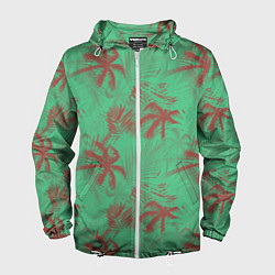 Мужская ветровка Palm brown turquoise