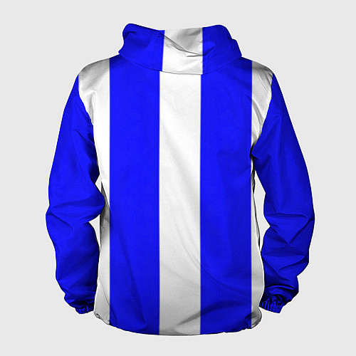 Мужская ветровка Color white blue line / 3D-Белый – фото 2