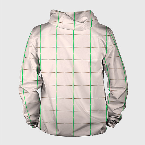 Мужская ветровка Color white stripes / 3D-Белый – фото 2