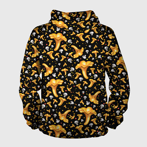 Мужская ветровка Грибной дождик / 3D-Белый – фото 2