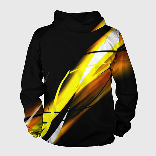 Мужская ветровка Doom геометрия из полос / 3D-Белый – фото 2