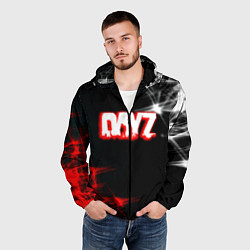 Ветровка с капюшоном мужская Dayz световые краски, цвет: 3D-черный — фото 2