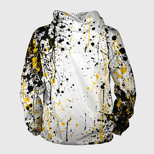 Мужская ветровка Пираты сердца - Ван Пис / 3D-Белый – фото 2