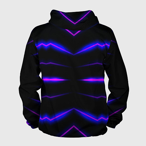 Мужская ветровка Color multicoloured neon / 3D-Белый – фото 2