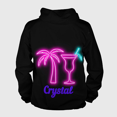 Мужская ветровка Crystal nightwear / 3D-Белый – фото 2