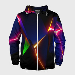 Мужская ветровка Neon colored geometric