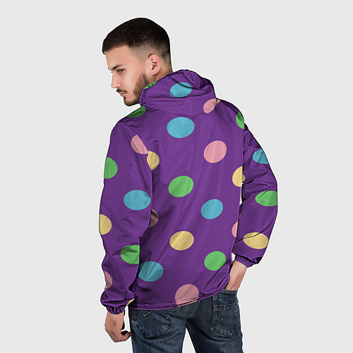 Мужская ветровка Radius color / 3D-Черный – фото 4