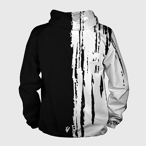 Мужская ветровка Tottenham Hotspur белые краски / 3D-Белый – фото 2