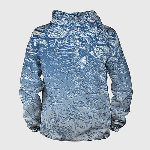 Мужская ветровка Налипший снег / 3D-Белый – фото 2