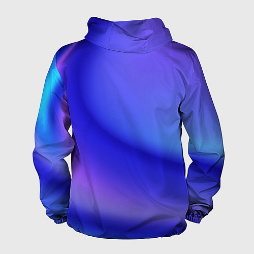 Мужская ветровка The color is multicolored / 3D-Белый – фото 2