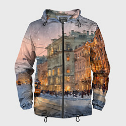 Мужская ветровка Зимний Санкт-Петербург