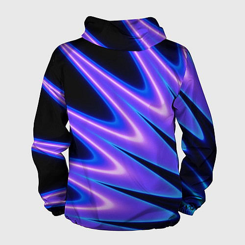 Мужская ветровка Color multi-colored neon / 3D-Белый – фото 2