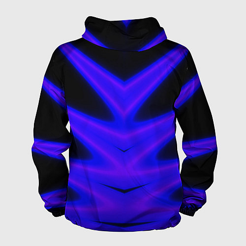 Мужская ветровка Color neon blue / 3D-Белый – фото 2