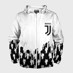 Мужская ветровка Ювентус краски люди