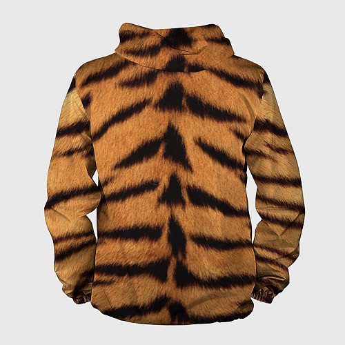 Мужская ветровка Взгляд тигра / 3D-Белый – фото 2