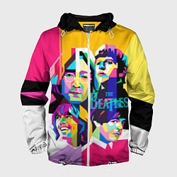 Мужская ветровка The Beatles: Poly-art