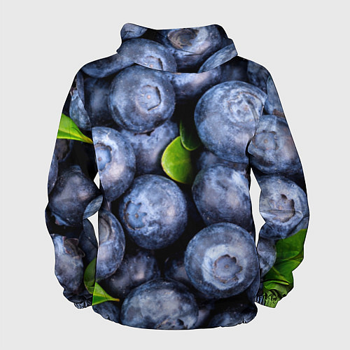 Мужская ветровка Черника / 3D-Черный – фото 2