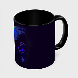 Кружка 3D McGregor Neon, цвет: 3D-белый + черный