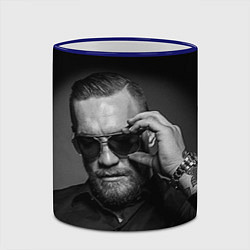 Кружка 3D Стильный Макгрегор, цвет: 3D-синий кант — фото 2