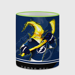 Кружка 3D Bay Lightning, цвет: 3D-светло-зеленый кант — фото 2