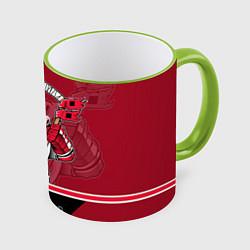 Кружка 3D Carolina Hurricanes, цвет: 3D-светло-зеленый кант