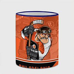 Кружка 3D Philadelphia Flyers, цвет: 3D-синий кант — фото 2
