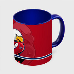 Кружка 3D Washington Capitals, цвет: 3D-белый + синий