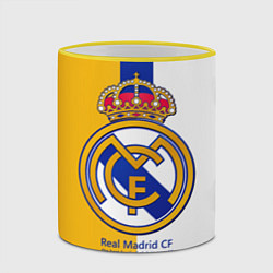 Кружка 3D Real Madrid CF, цвет: 3D-желтый кант — фото 2