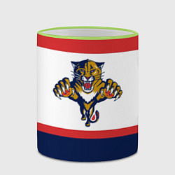 Кружка 3D Florida Panthers, цвет: 3D-светло-зеленый кант — фото 2