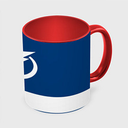Кружка 3D Tampa Bay Lightning, цвет: 3D-белый + красный