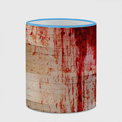 Кружка 3D Бинты 1, цвет: 3D-небесно-голубой кант — фото 2