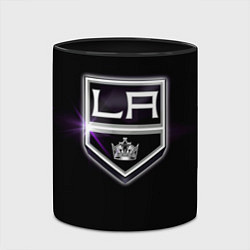 Кружка 3D Los Angeles Kings, цвет: 3D-белый + черный — фото 2