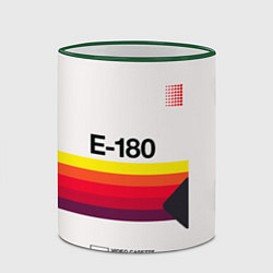 Кружка 3D VHS E-180, цвет: 3D-зеленый кант — фото 2
