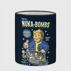 Кружка 3D Nuka Bombs, цвет: 3D-черный кант — фото 2