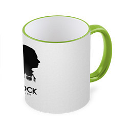 Кружка 3D Sherlock Edition, цвет: 3D-светло-зеленый кант